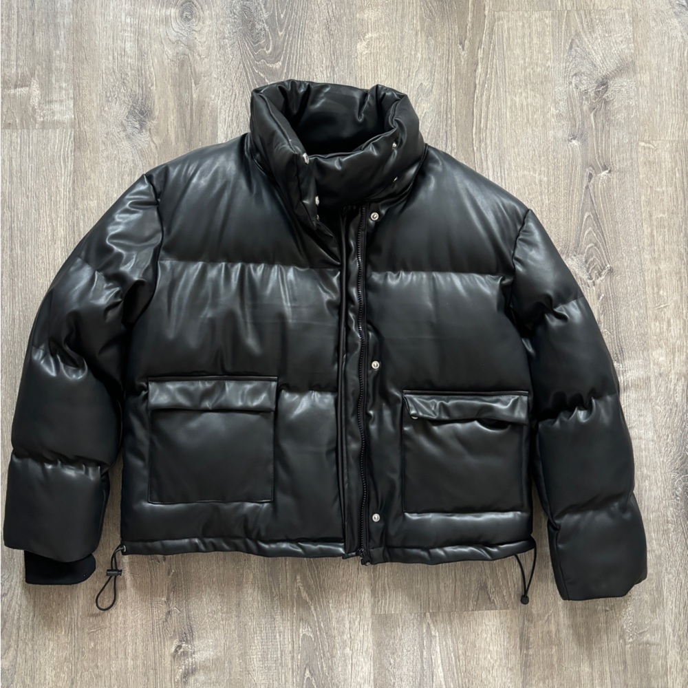 Missguided Black Quilted Jacket